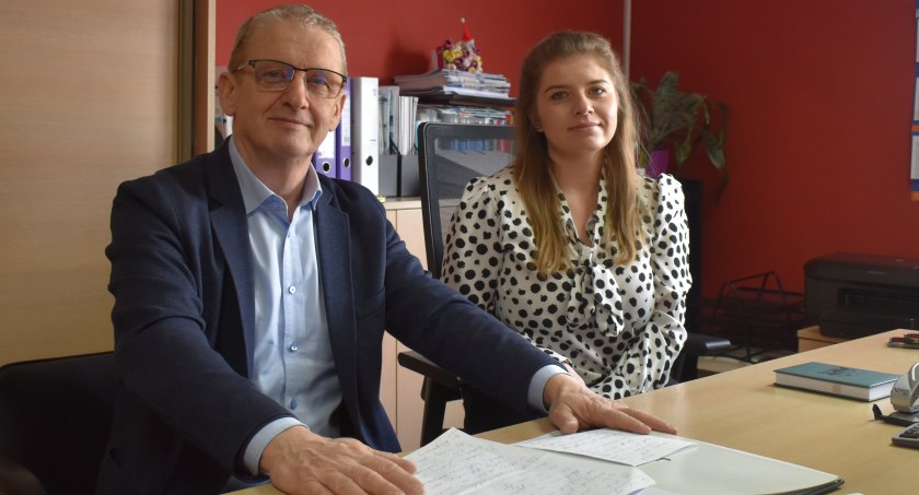  dam Szlęzak, prezes Optima Medycyna SA i Natalia Jakubiec, dyrektor Przychodni „Vita”