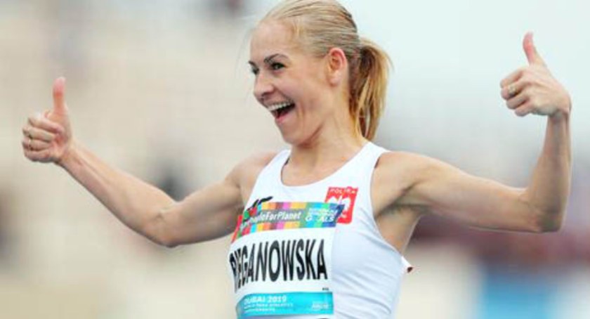 Barbara Bieganowska-Zając po zwycięskim biegu