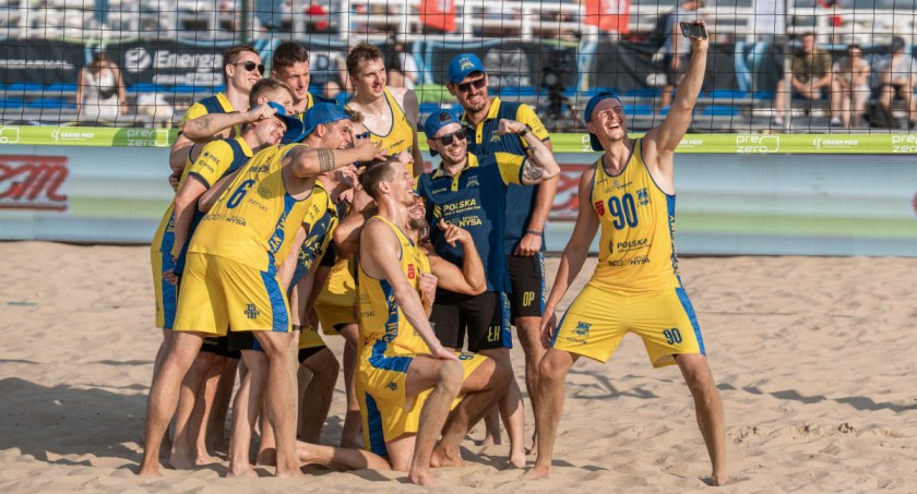 Wicemistrzowie - siatkarze PSG Stal Nysa