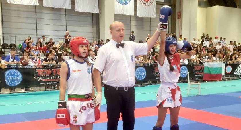 Kalina Kierpacz po zwycięstwie nad reprezentantką Węgier