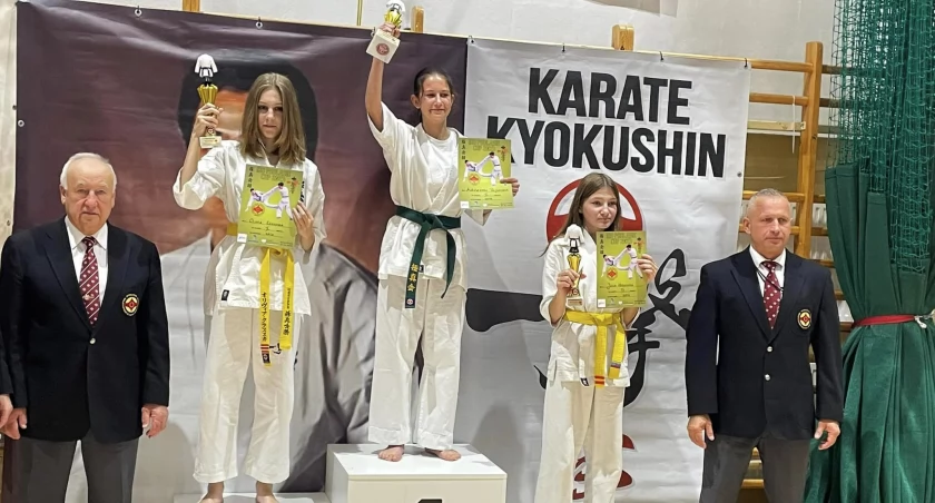 Ola Rajkowska na najwyższym stopniu medalowego podium