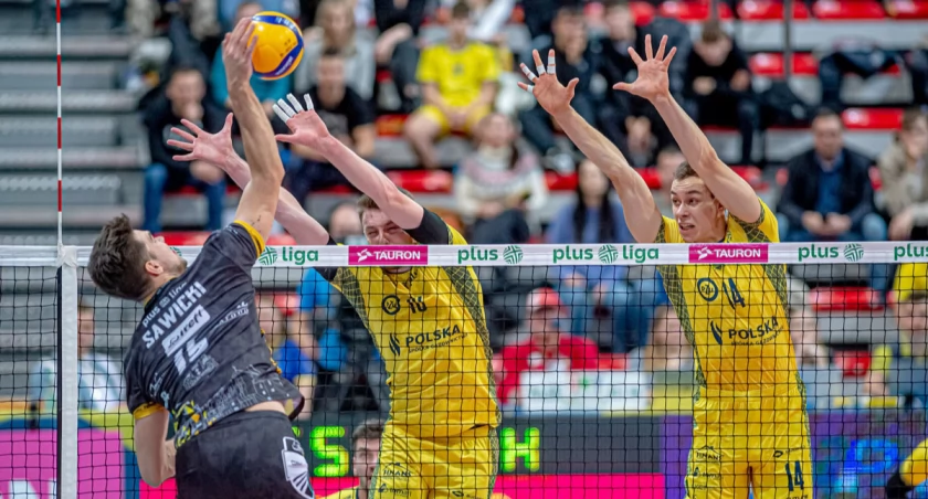 PSG Stal Nysa - Trefl Gdańsk 3:0. Tym razem podwójny blok nyskiego zespołu spóźniony 