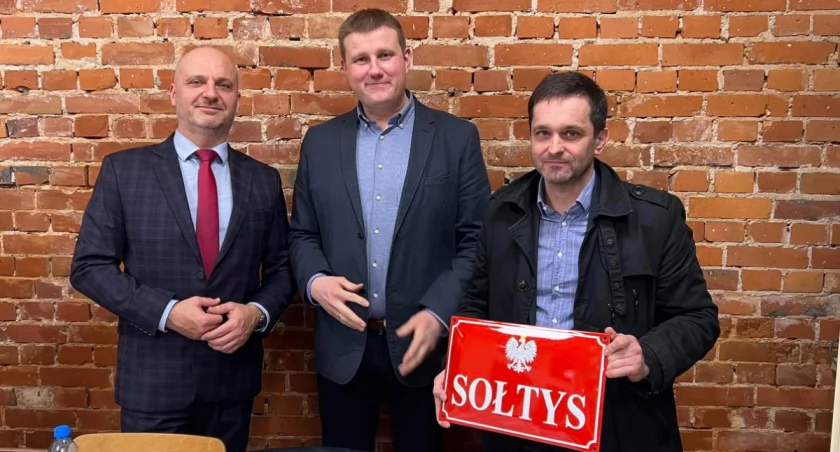 Od lewej Piotr Bobak, Paweł Tabaszewski oraz Andrzej Stadnik