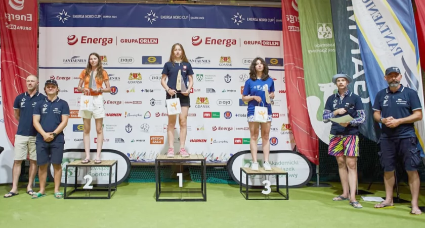 Patrycja Jałoszyńska na najwyższym stopniu medalowego podium