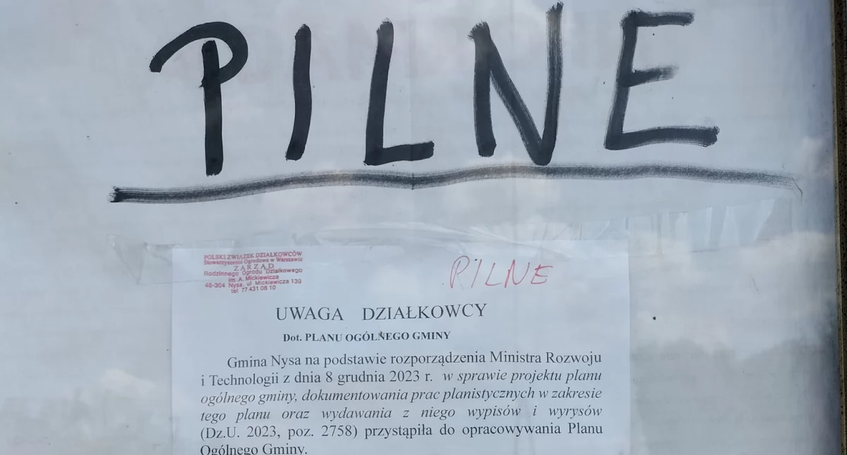Kontrowersje, świetle prawa zlikwidują ogródki działkowe - zdjęcie, fotografia
