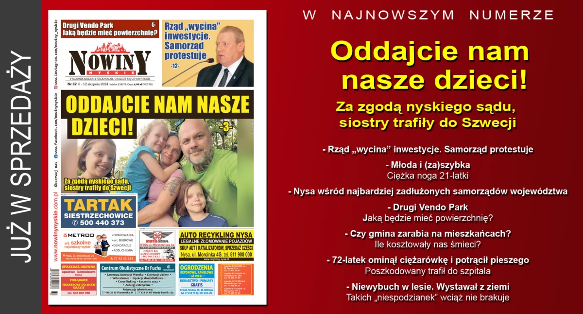 Materiał informacyjny , wydanie Nowin Nyskich - zdjęcie, fotografia