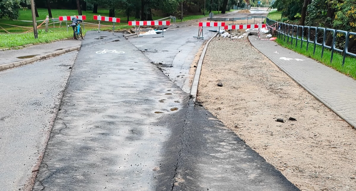 Samorząd, Zniszczona Powstańców Śląskich  - zdjęcie, fotografia