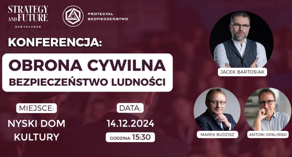 Sprawy społeczne, Konferencja „Obrona Cywilna Bezpieczeństwo Ludności” - zdjęcie, fotografia