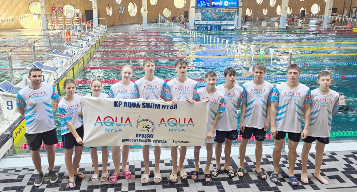 Reprezentanci Aqua Swim Nysa przywieźli z mistrzostw województwa dwadzieścia medali 