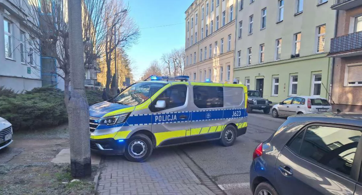 Policja , prosto wytrzeźwiałkę - zdjęcie, fotografia