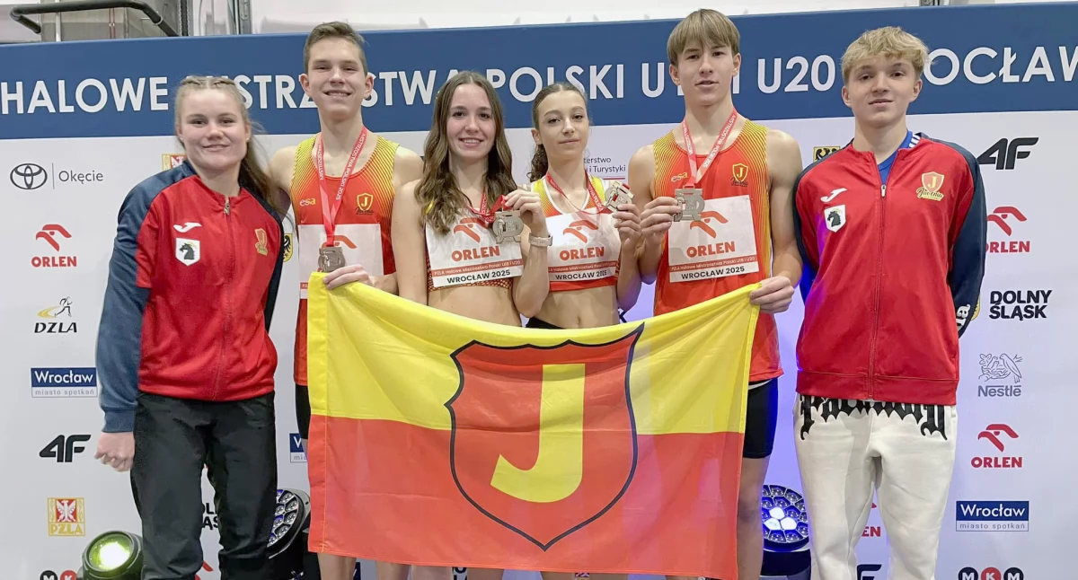 Brązowa sztafeta Juvenii Głuchołazy