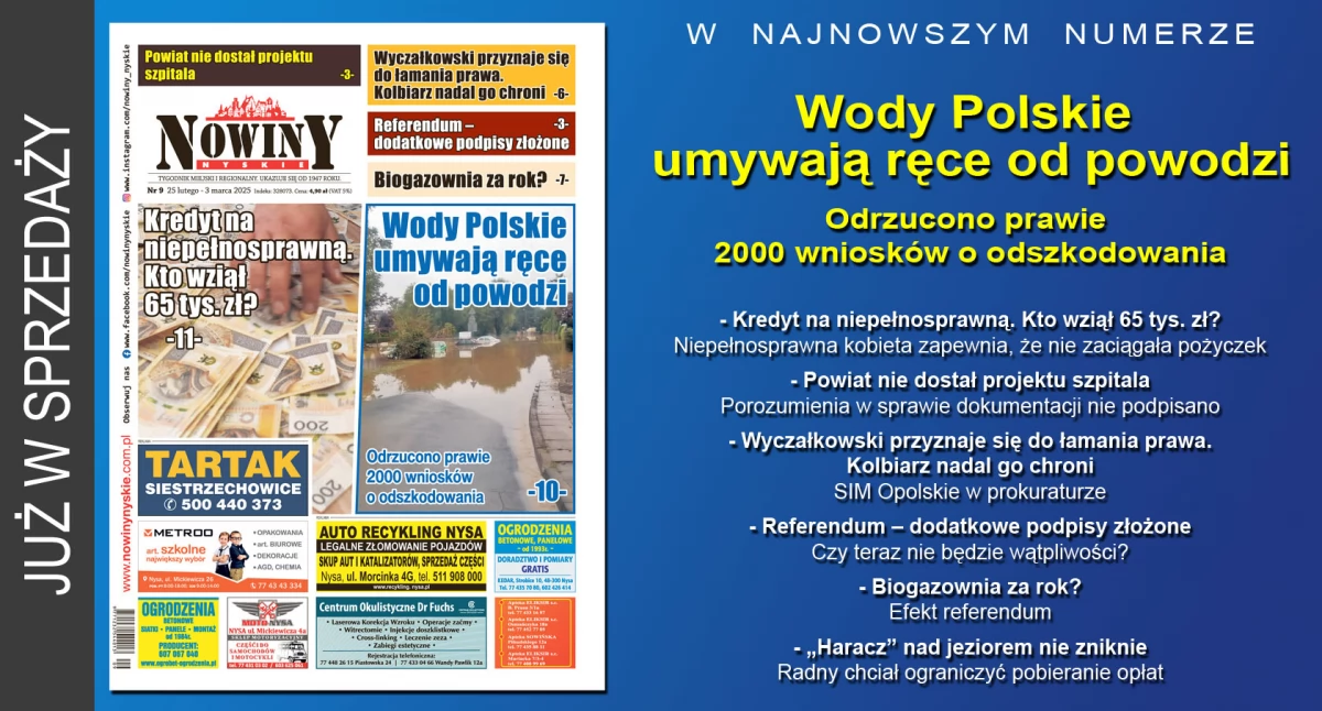 Materiał informacyjny , wydnie Nowin Nyskich - zdjęcie, fotografia