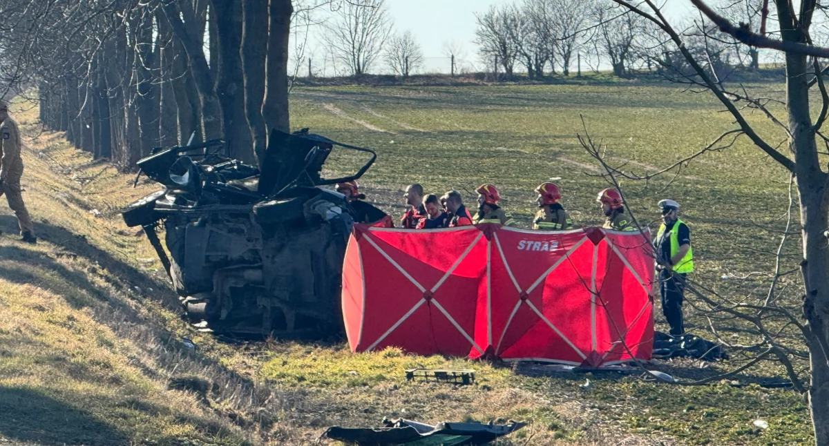 Wypadki, Tragedia Cztery osoby zginęły wypadku - zdjęcie, fotografia