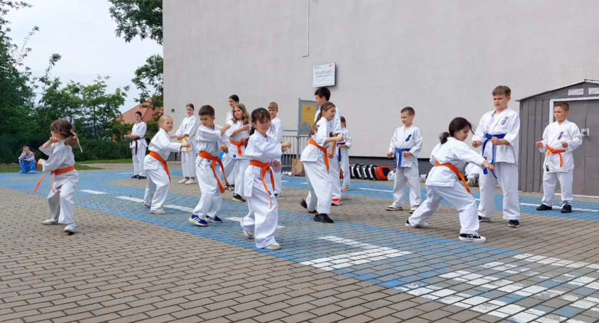 Najmłodsi karatecy pokazali się z bardzo dobrej strony