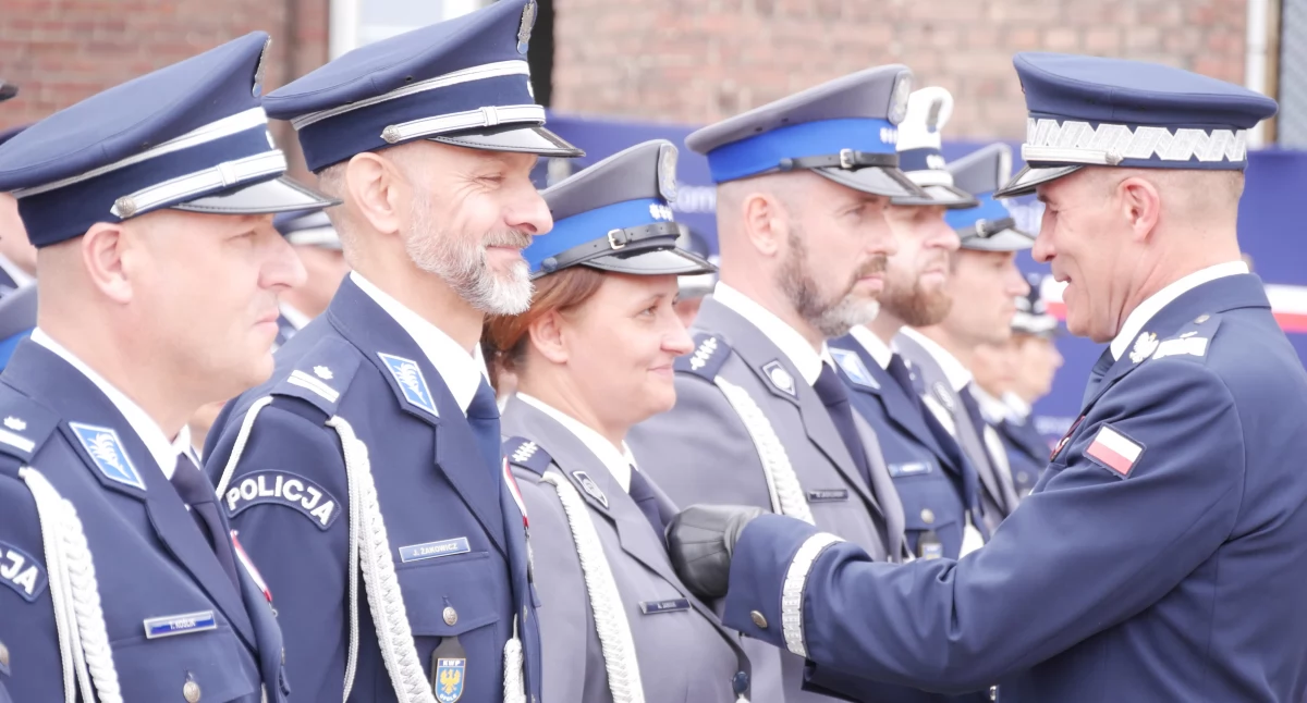 Policja , Wojewódzkie Obchody Święta Policji Nysie - zdjęcie, fotografia