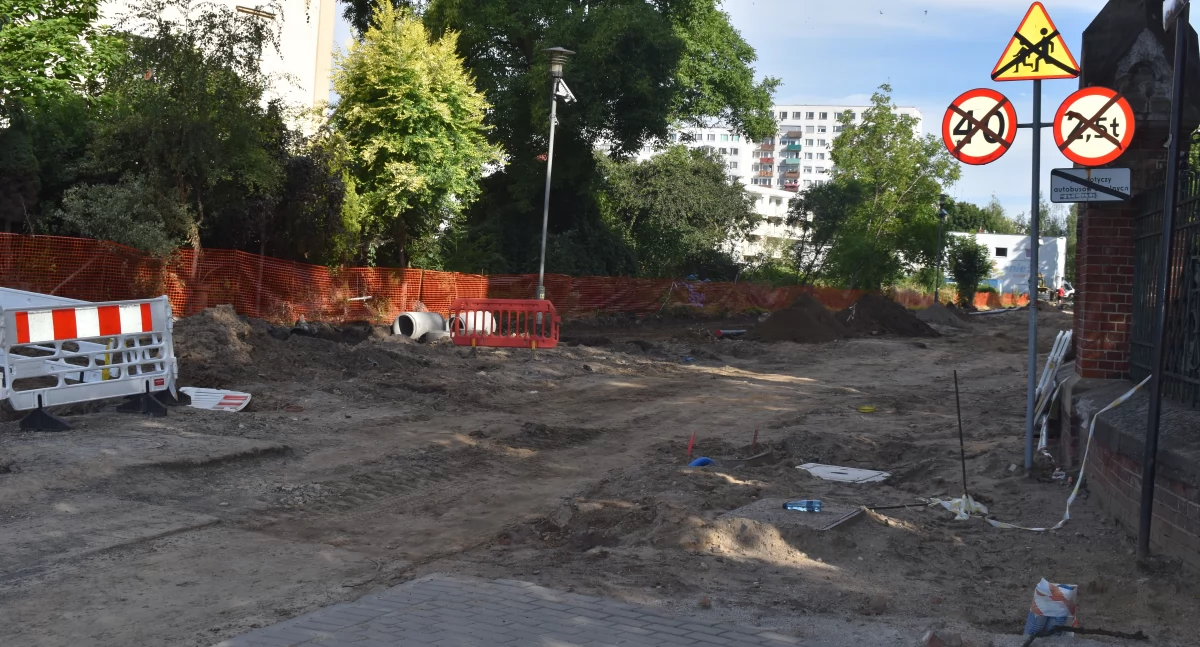 Kontrowersje, Remont Franciszkańskiej Mieszkańcy zirytowani tempem - zdjęcie, fotografia