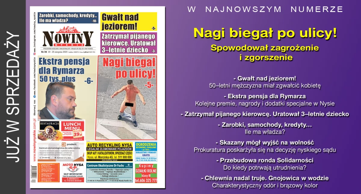 Kontrowersje, wydanie Nowin Nyskich - zdjęcie, fotografia