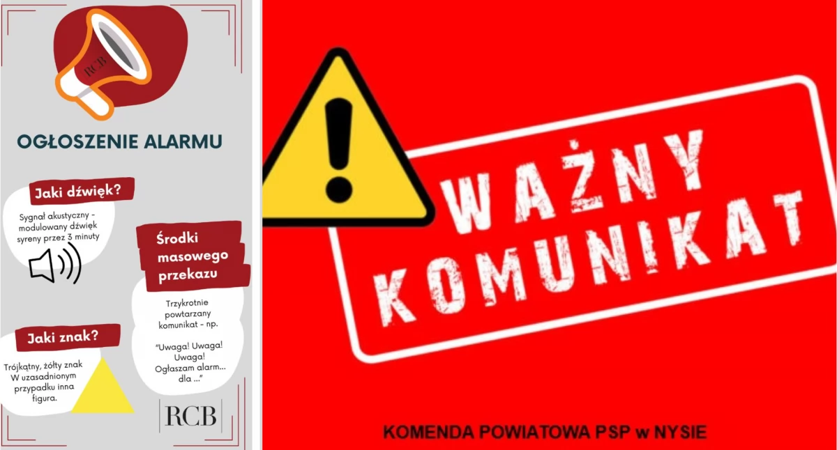 Straż Pożarna , systemu ostrzegania ludności - zdjęcie, fotografia