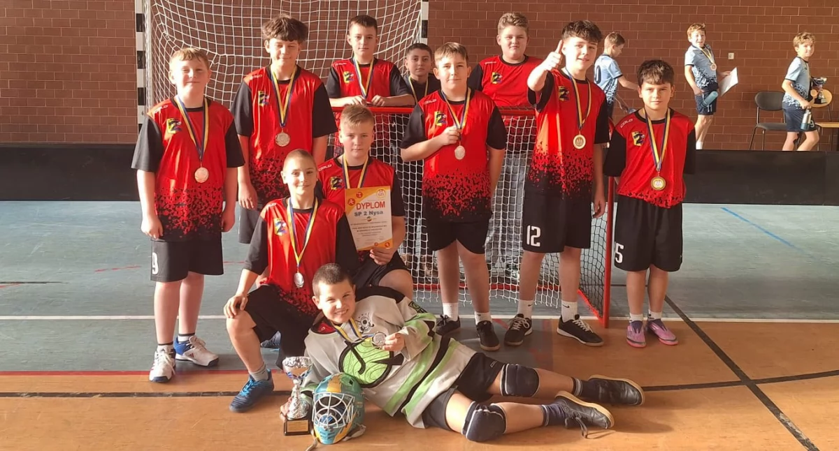 Wicemistrzowie województwa - SP nr 2 Nysa