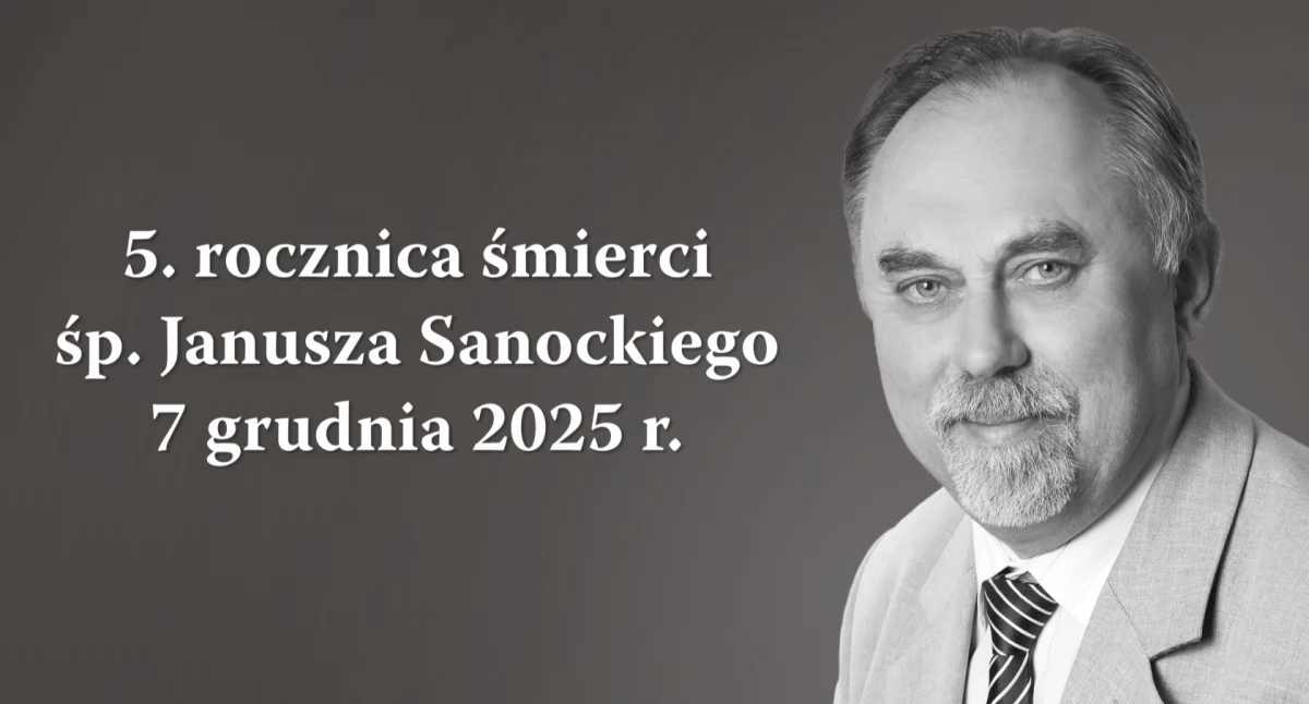 Ludzie, Piątą rocznica śmierci Janusza Sanockiego  - zdjęcie, fotografia