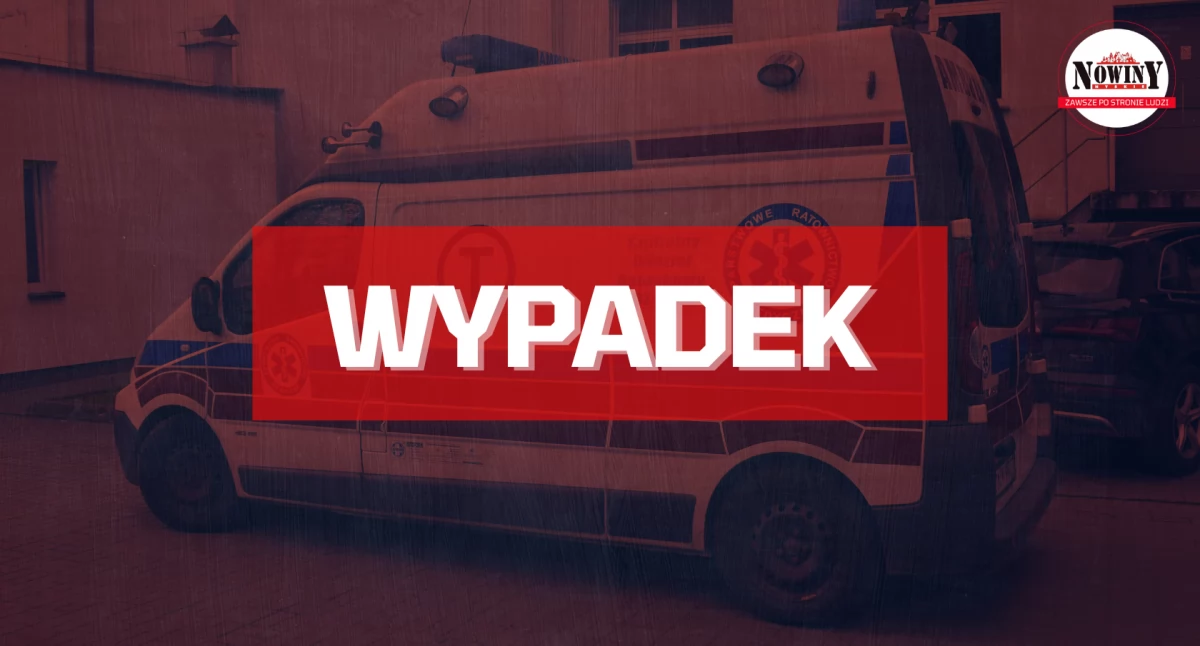 Wypadki, Potrącenie pasach - zdjęcie, fotografia