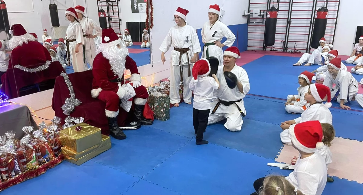 Krótkie starcie z senseiem i prosto do Mikołaja po prezent