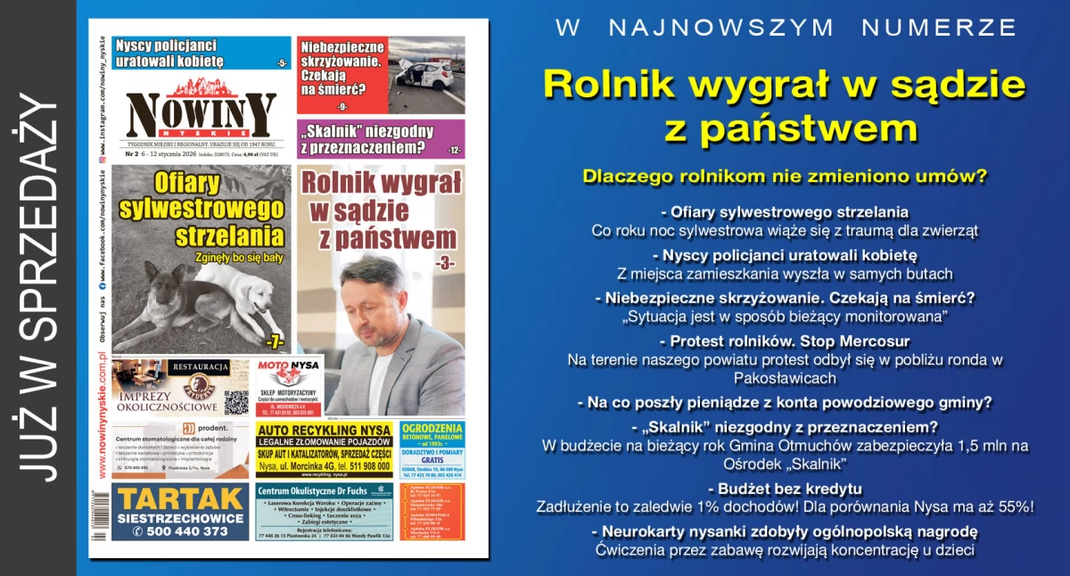 Materiał informacyjny , wydanie Nowin Nyskich - zdjęcie, fotografia