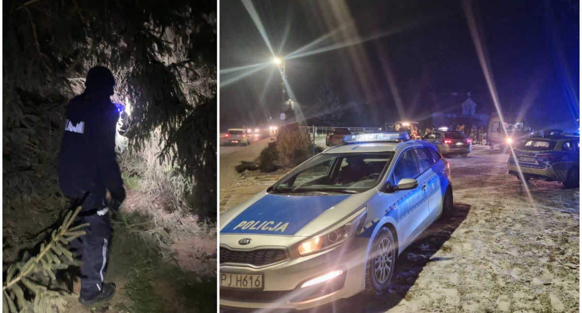 Policja , Tragiczny finał poszukiwań zaginionej kobiety - zdjęcie, fotografia