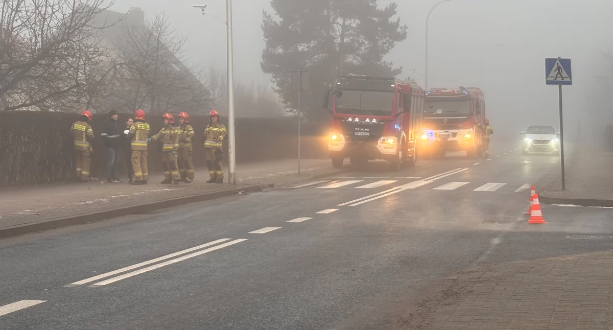Wypadki, Zderzenie autobusu osobówką Ucierpiało dziecko - zdjęcie, fotografia