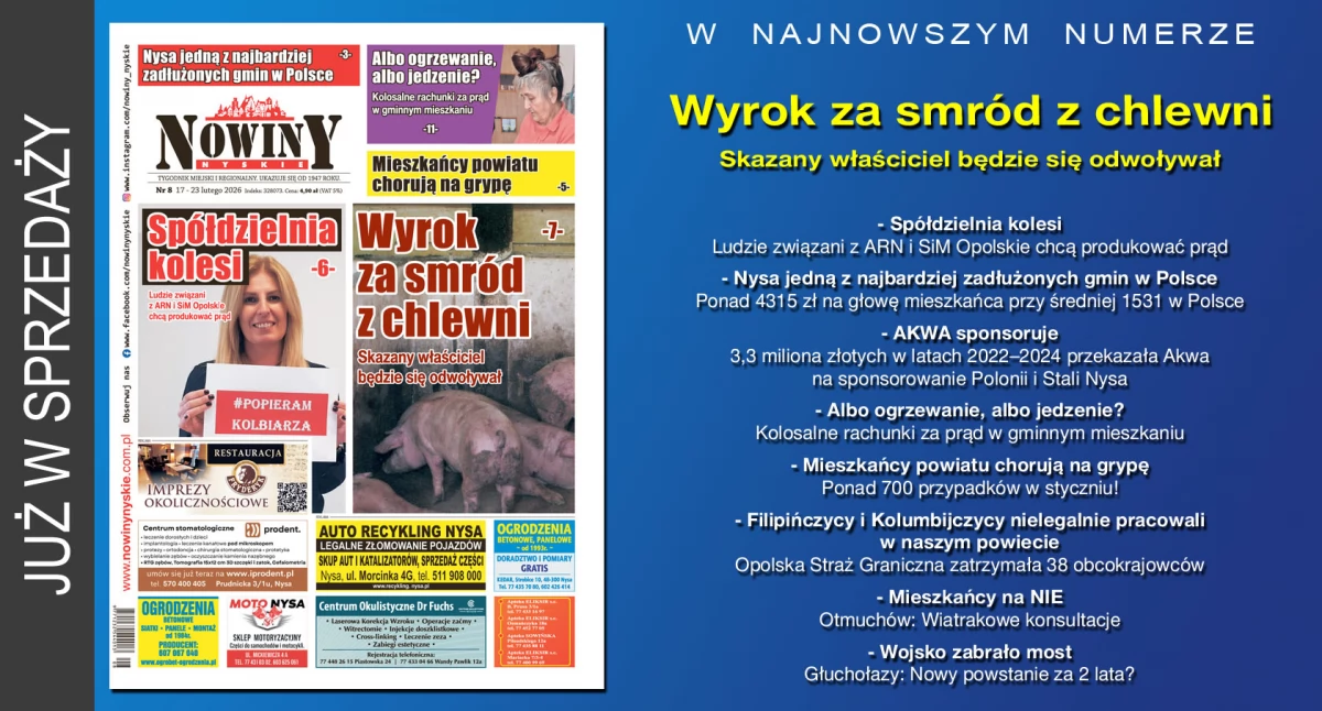 Materiał informacyjny , wydanie Nowin Nyskich - zdjęcie, fotografia