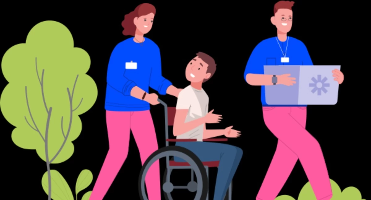 Sprawy społeczne, Asystencja osobista informacja mieszkańców - zdjęcie, fotografia