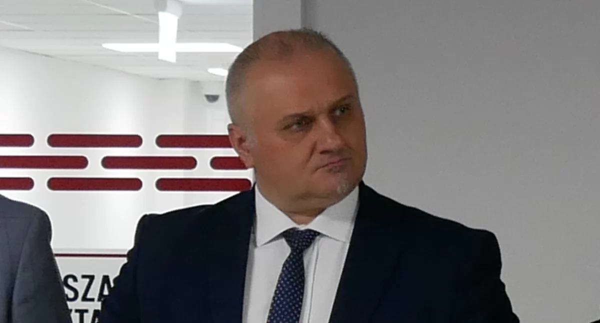 Polityka, Starosta zawiesił Daniel Palimąka uprzedził władze Koalicji Obywatelskiej - zdjęcie, fotografia