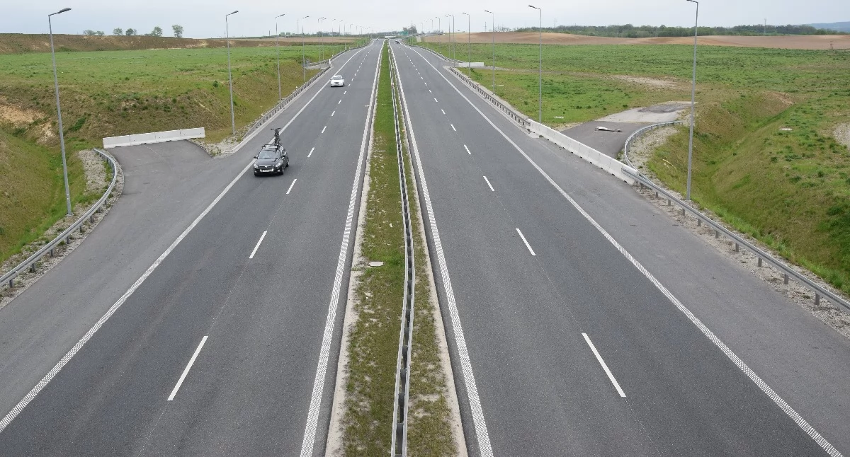 Komunikacja , Ekspresówka przez Nysę - zdjęcie, fotografia