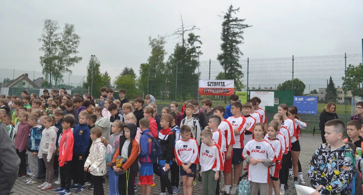 Lekkoatletyka, Sztafeta Zwycięstwa Wystartowało drużyn - zdjęcie, fotografia
