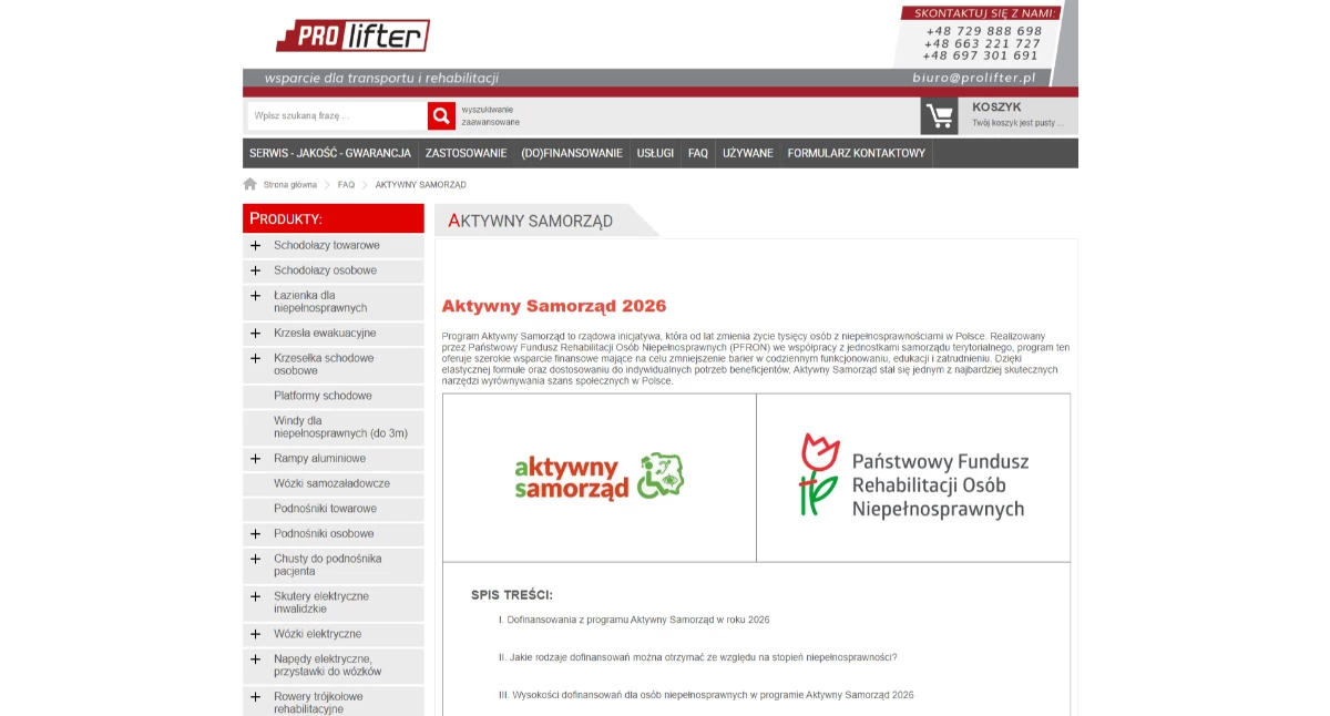 Artykuł sponsorowany, Program Aktywny Samorząd jakie kryteria trzeba spełnić otrzymać dofinansowanie protezę skuter medyczny - zdjęcie, fotografia