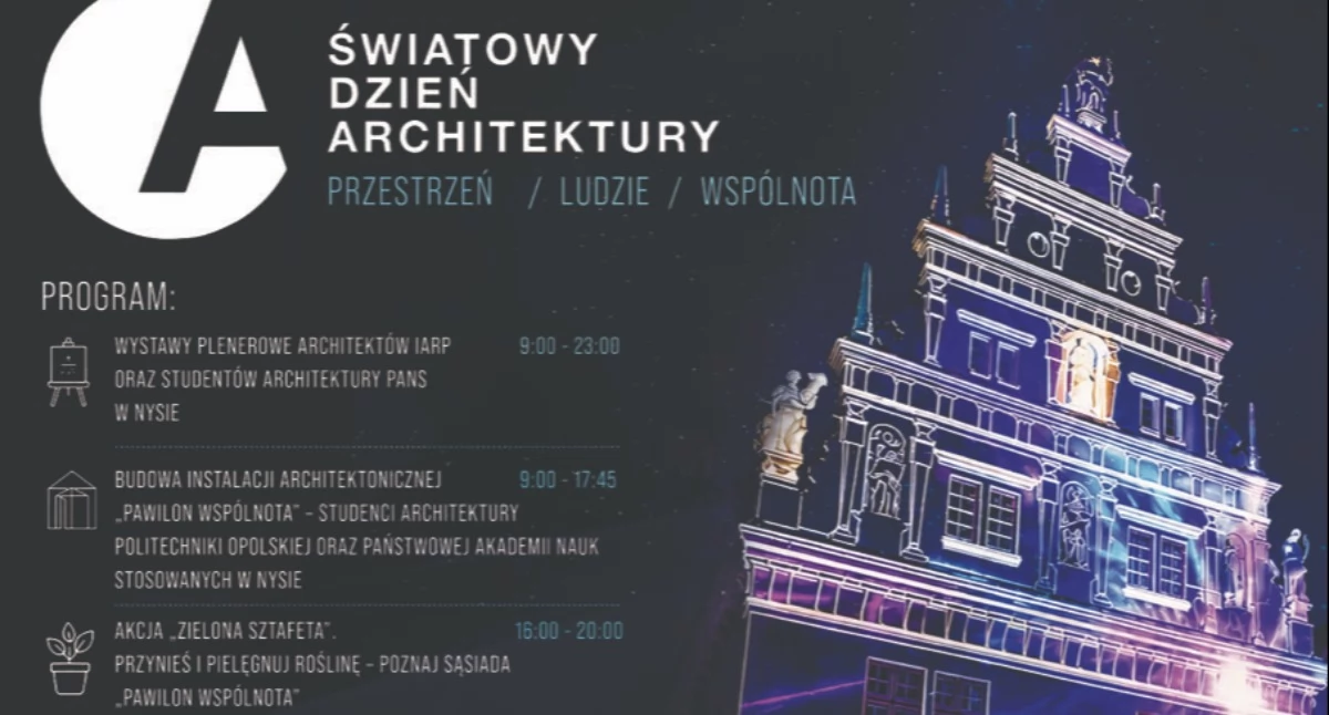 Ludzie, Światowy Dzień Architektury Nysie - zdjęcie, fotografia
