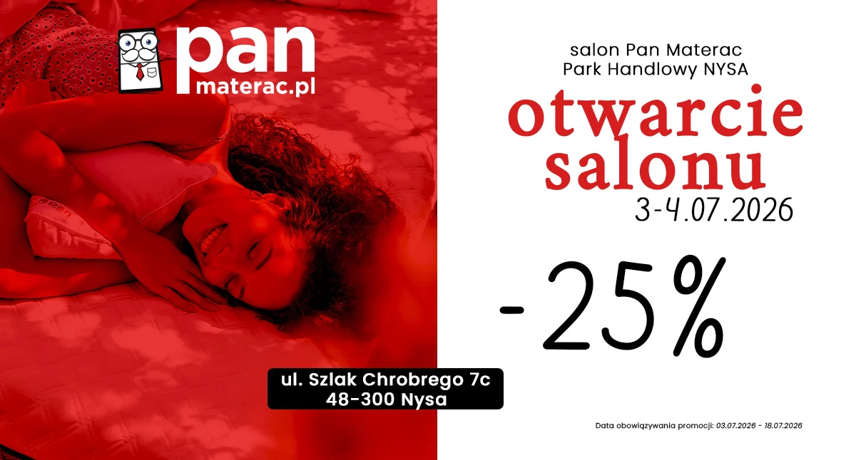 Artykuł sponsorowany, Wielkie otwarcie salonu Materac Nysie! - zdjęcie, fotografia