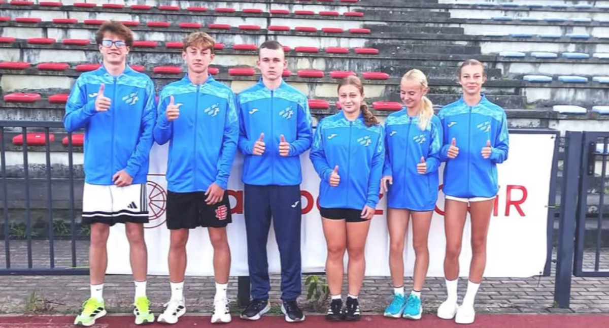 Lekkoatletyka, Szóstka kadrze wojewódzkiej - zdjęcie, fotografia