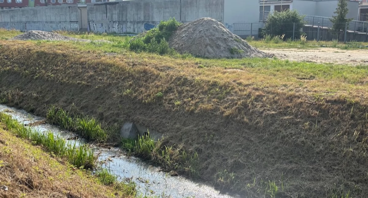 Samorząd, Ropopochodna substancja potoku - zdjęcie, fotografia