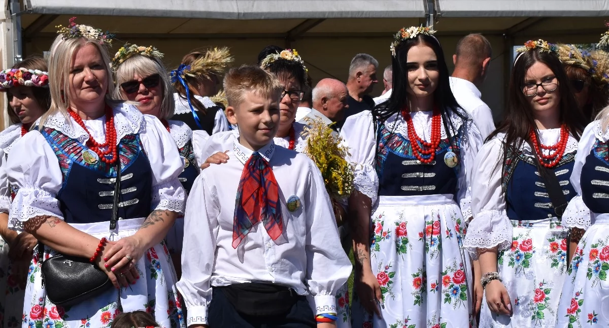 Ludzie, Dożynki gminne Niwnicy - zdjęcie, fotografia