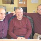 (od lewej) Ryszard Broniewski, Kazimierz Kendik i Andrzej Zabłocki
