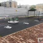 Wyłączony z użytkowania plac zabaw przedszkola nr 8