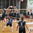 NTSK AZS PANS Komunalnik Nysa - AZS AWF Wrocław 3:0. Ewa Wyligała (numer 18) w starciu...