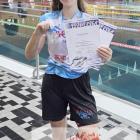 Maja Blacharska (Aqua-Swim Nysa), startująca w kategorii wiekowej 15-16 lat wywalczyła...