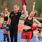 edna z naszych najbardziej utytułowanych wojowniczek - Dorota Maczuga po zwycięskiej walce