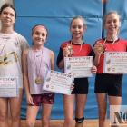 Medalistki. Od lewej: Dominika Halikowska (Szkoła Podstawowa nr 10 w Nysie), Iga...