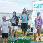 Gabriela Pietrzak na najwyższym stopniu medalowego podium