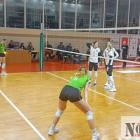 NTSK PANS Komunalnik Nysa - EWL # Volley Wrocław 3:0. Zagrywka po stronie nyskiej drużyny.