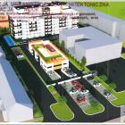 Bardzo ciekawy pomysł, to plac zabaw na dachu garażu. Dzieci będą się bawić wśród...