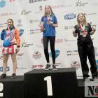 Brązowa medalistka Pucharu Świata - Dorota Maczuga (z prawej) na medalowym podium